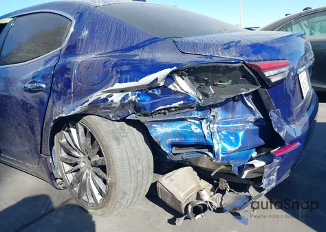 2019 Maserati Ghibli z USA, uszkodzony, nr VIN ZAM57XSA6K1324997